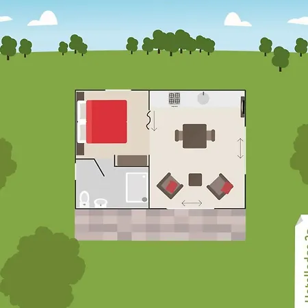 Apartment 2 2-persoons *